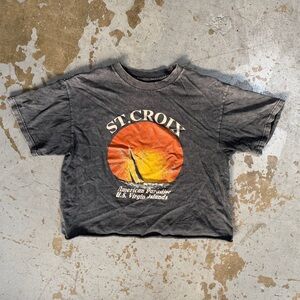 St. CROIX crop tee